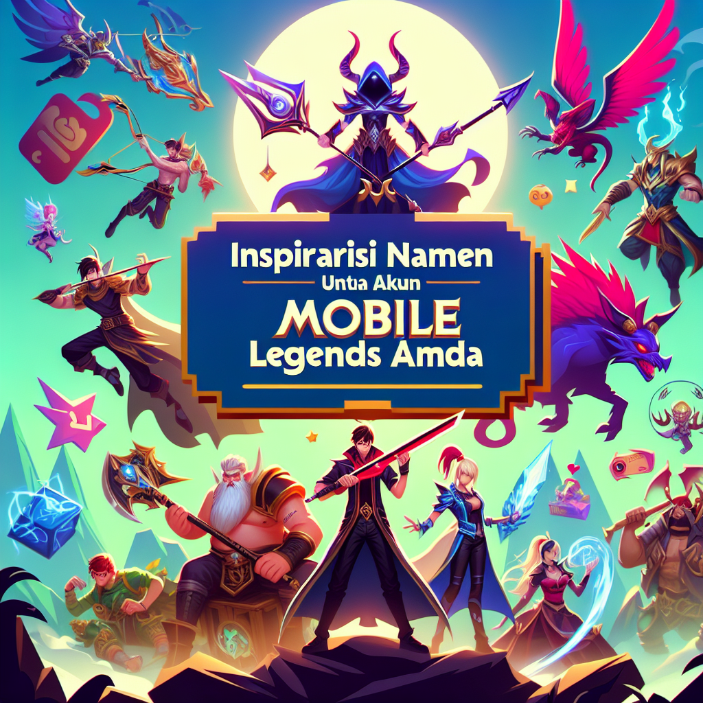 Inspirasi Nama Keren untuk Akun Mobile Legends Anda