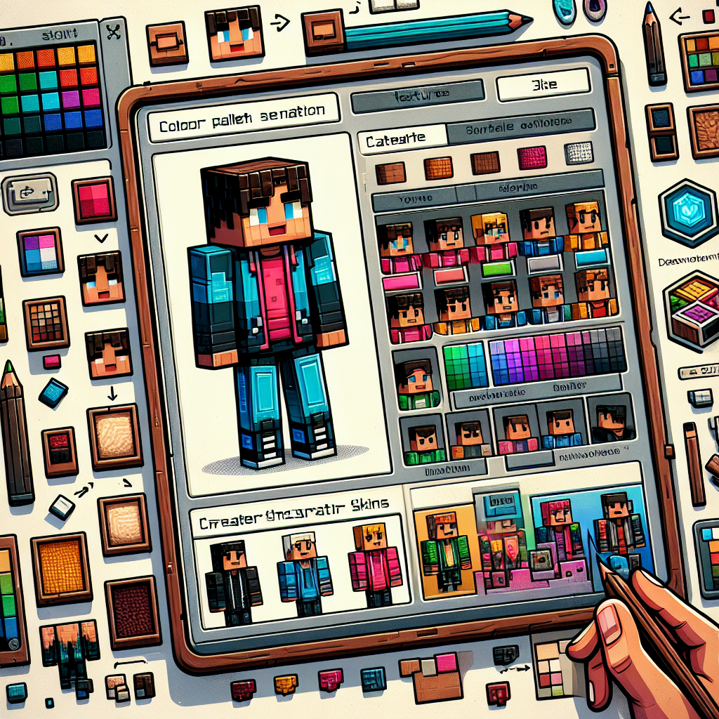 Buat Karakter Unik: Fitur Teratas yang Harus Dicari di Pembuat Kulit Minecraft